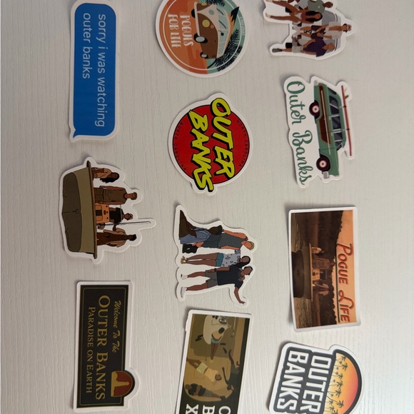 Outer Banks Sticker Set - Picture 2 of 13